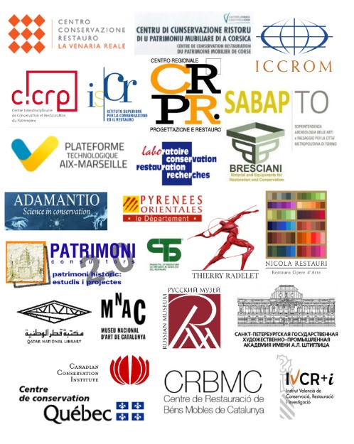 Logos des laboratoires partenaires