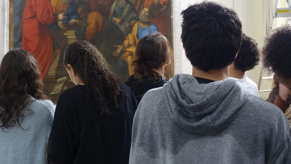 Les lycéens au CICRP