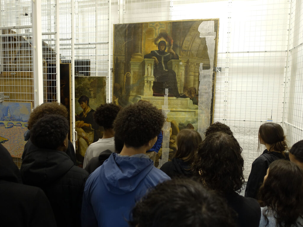 Réserve d’œuvres au CICRP