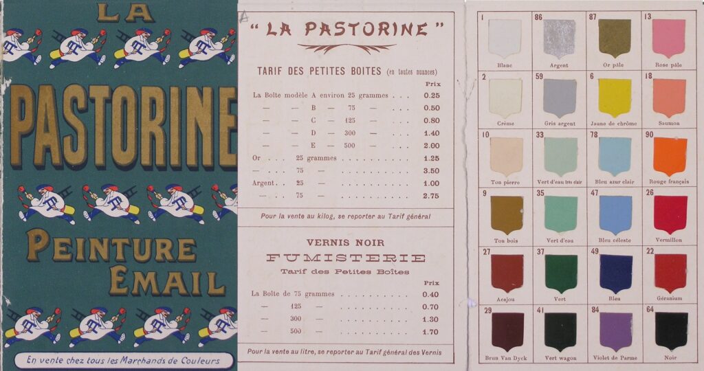 Nuancier La Pastorine