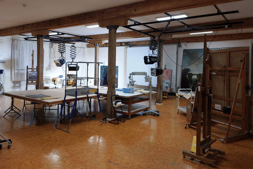 Atelier de restauration du CICRP