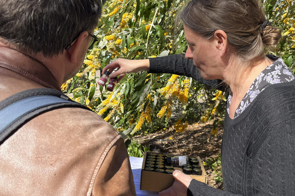 Visite du jardin du CICRP