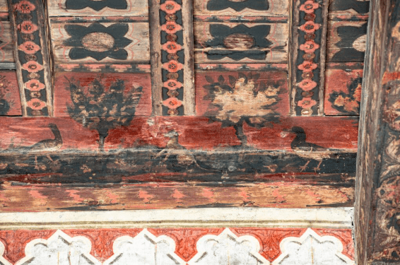 Plafond peint Avignon
